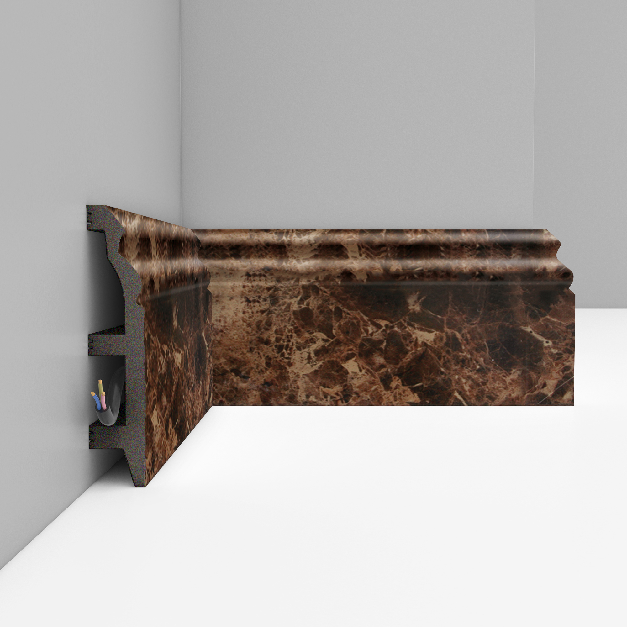 Плинтус Decomaster D232-713 2400×100×22 Плинтус Decomaster D232-713 2400×100×22