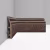 Плинтус Decomaster Орех D232-81 2400×100×22