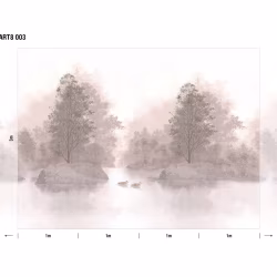 Панно Loymina Пейзаж Английские озера ART8 003 3×4