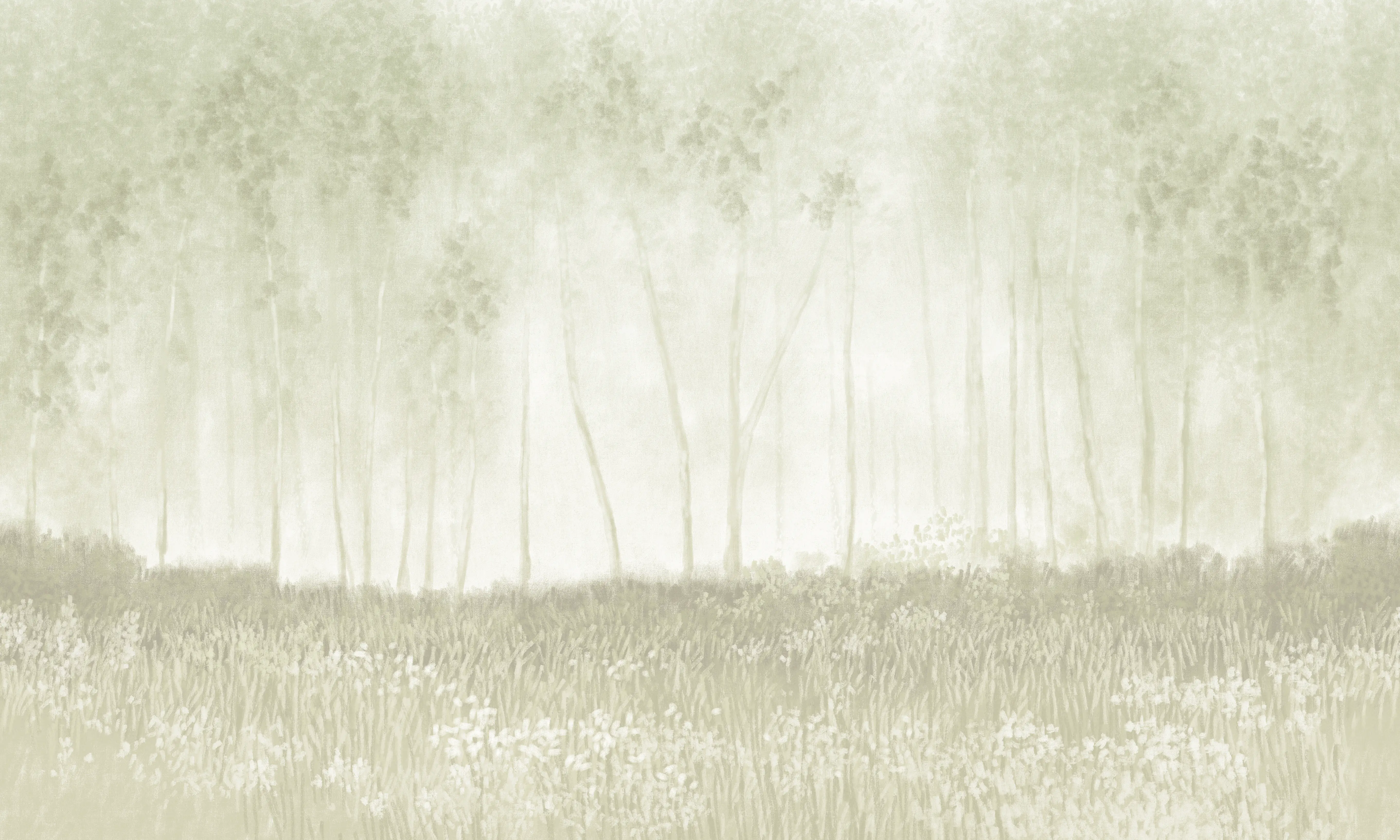 Панно Loymina Пейзаж 2 Цветочная поляна ART23 002 3×5