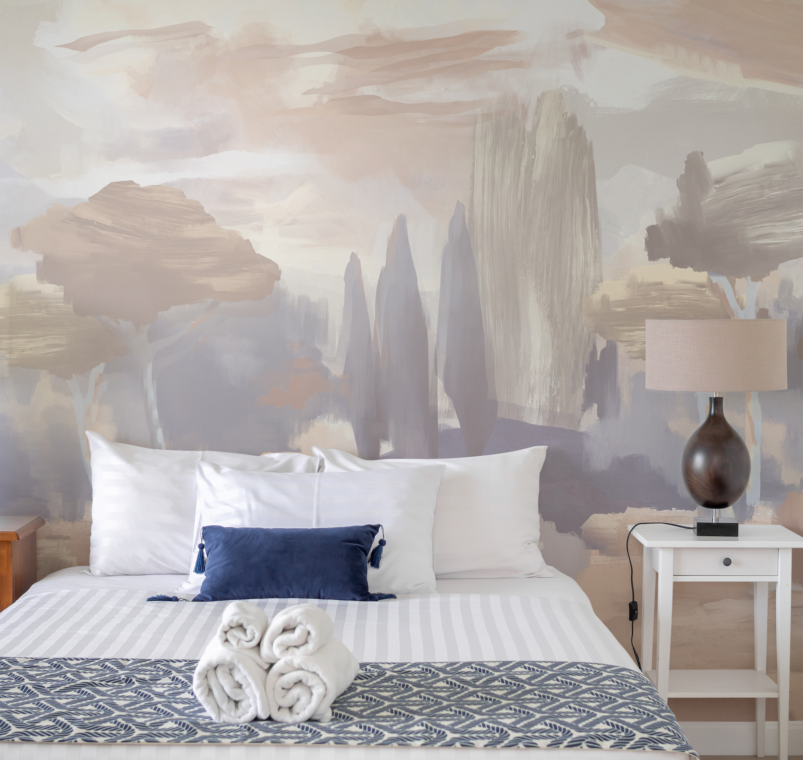 Панно Loymina Пейзаж 2 Средиземноморье ART15 001 3×4 фото в интерьере