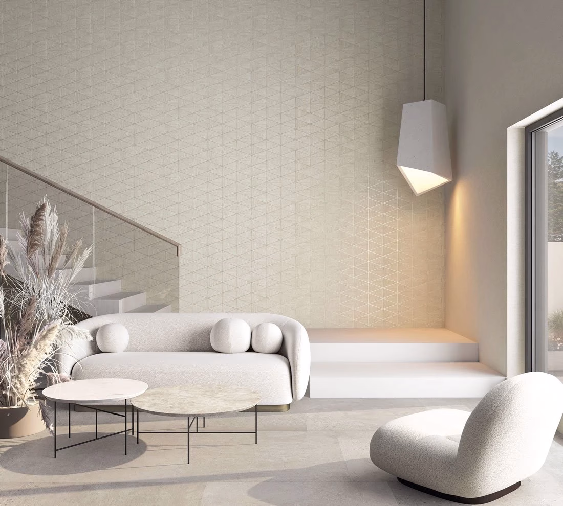 Обои Marburg Travertino 33058 10,05×1,06 фото в интерьере