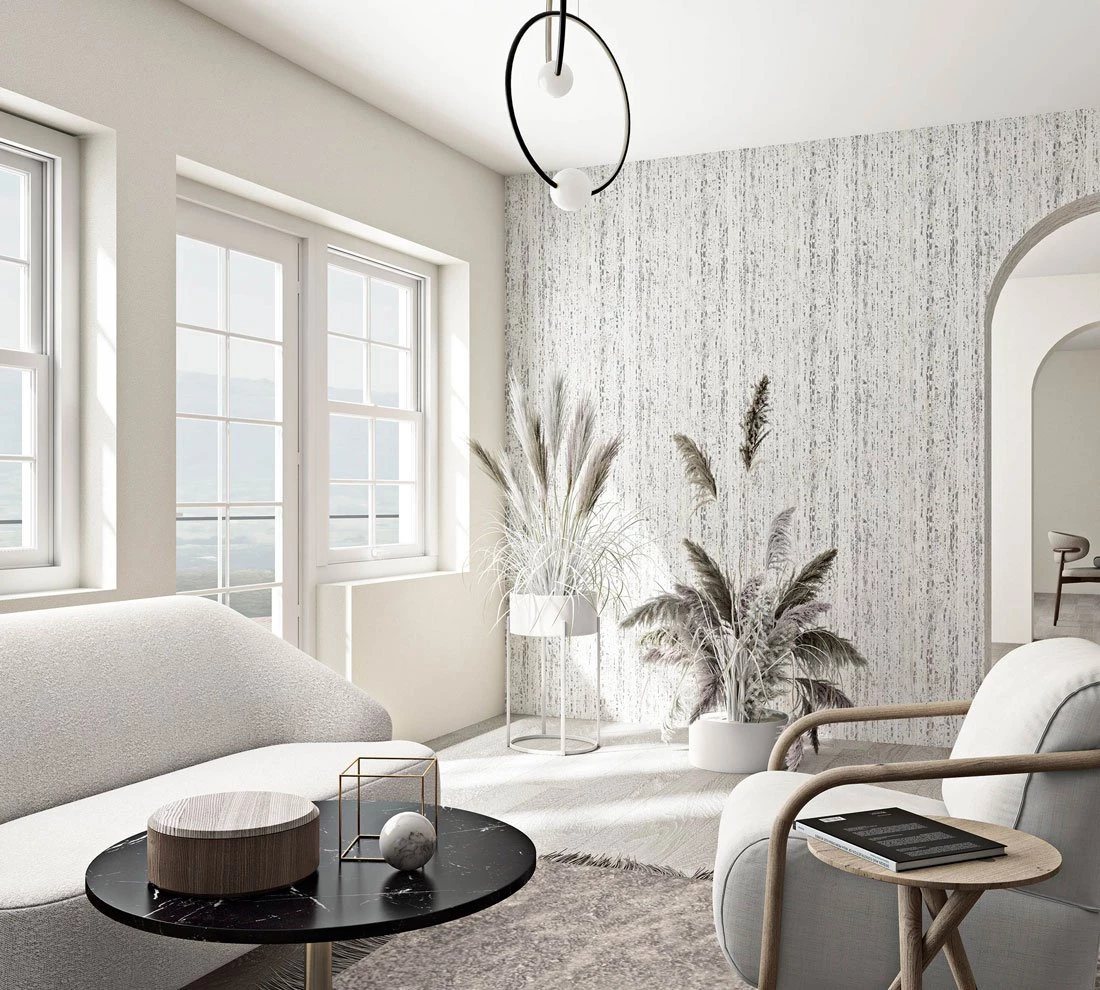 Обои Marburg Travertino 33068 10,05×1,06 фото в интерьере