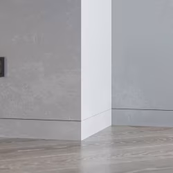 Плинтус алюминиевый скрытый с подсветкой Laconistiq Strong Черный RAL 9005 42-21-300 матовый 3000×80×13,1