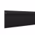 Плинтус алюминиевый скрытый с подсветкой Laconistiq Strong Черный RAL 9005 42-21-300 матовый 3000×80×13,1