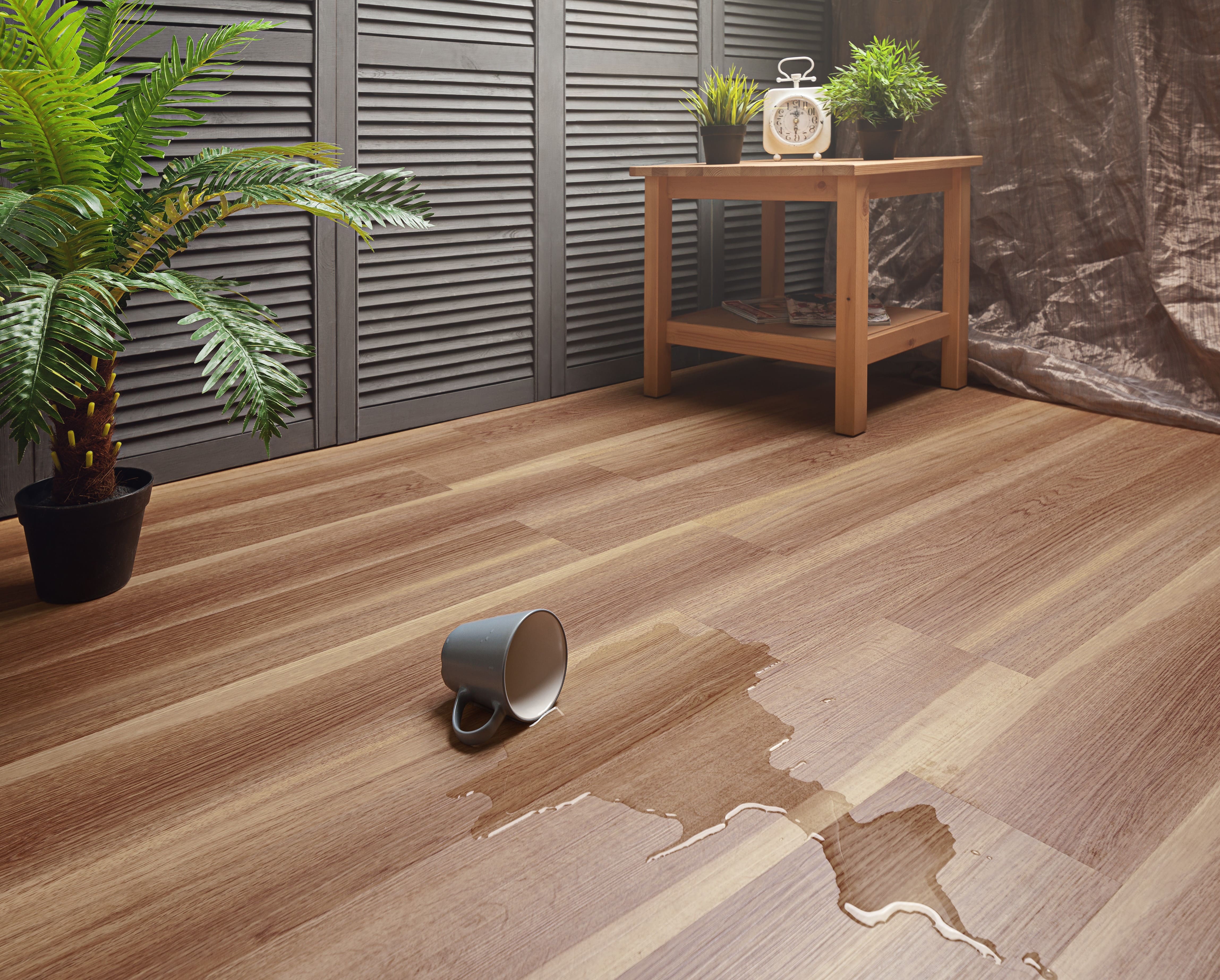 Кварцвиниловый SPC ламинат Aquafloor Classic AF5504 1220×180×3,5 фото в интерьере