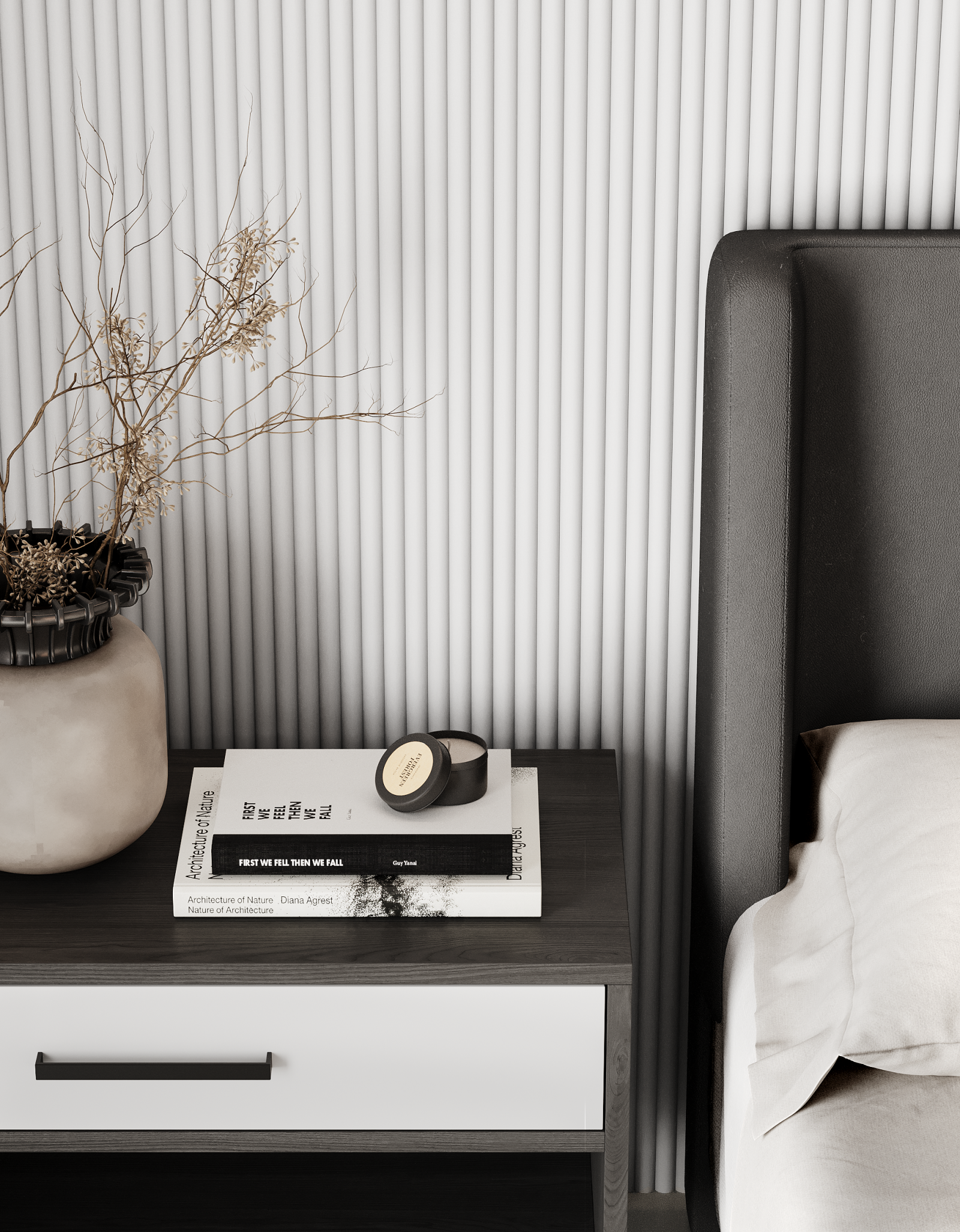 Стеновая панель под покраску Bello Deco СП 09/2.6 2600×200×10 фото в интерьере