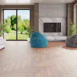 Кварцвиниловый SPC ламинат Alpine Floor Parquet Premium Дуб Royal ECO 19-2 венгерская елка 600×125×8