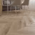 Кварцвиниловая плитка Alpine Floor клеевая Chevron Alpine LVT Дуб Синистра Chevron ECO 20-6 французская елка 555×127×2,5 фото в интерьере