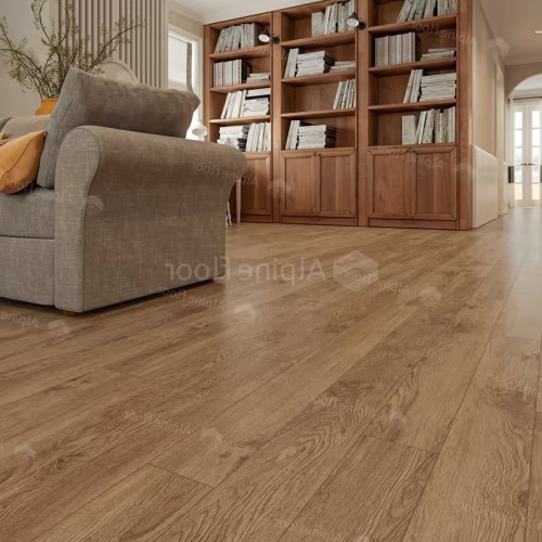 Кварцвиниловый SPC ламинат Alpine Floor Grand Sequoia Village Макадамия ECO 11-1007 1220×125×4