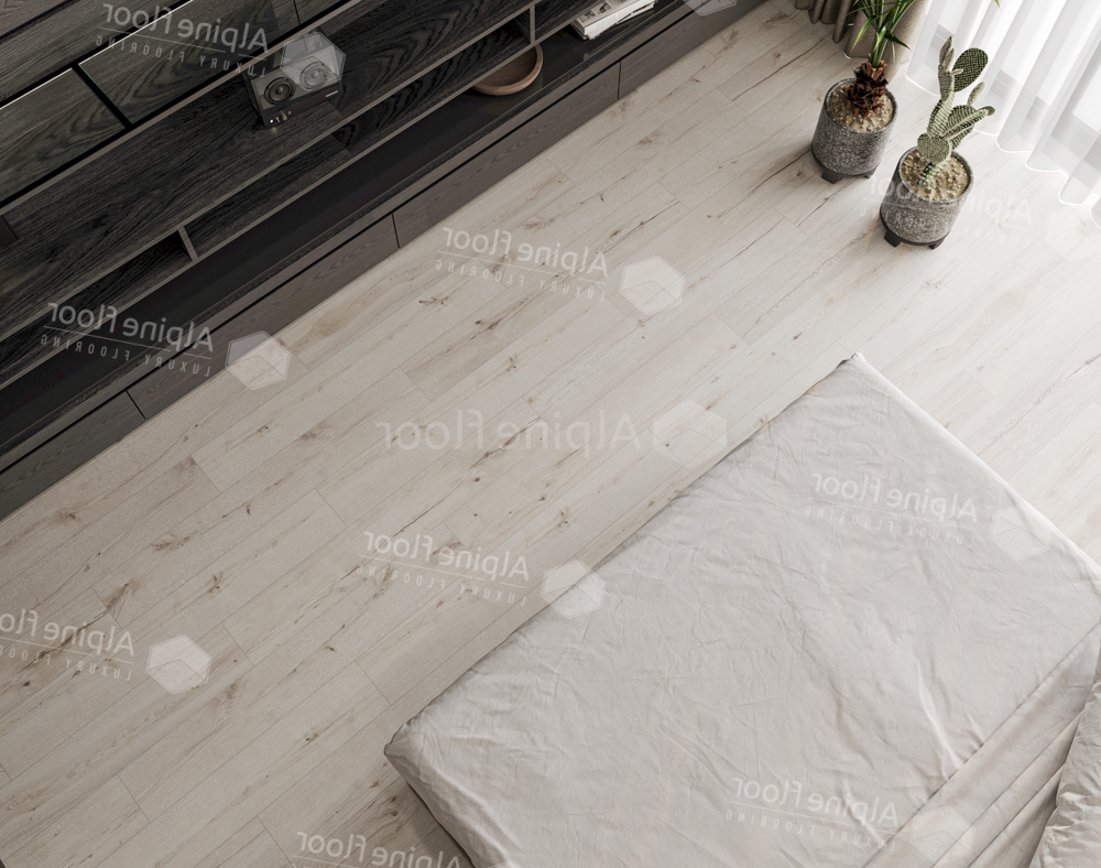 Кварцвиниловый SPC ламинат Alpine Floor ProNature Newtown Creek 62478 1290×203×4 фото в интерьере