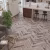 Кварцвиниловый SPC ламинат Cronafloor Herringbone Дуб Тулон H009 венгерская елка 640×128×4,5 фото в интерьере