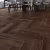 Кварцвиниловый SPC ламинат Cronafloor Herringbone Дуб Тулуза H001 венгерская елка 640×128×4,5 фото в интерьере