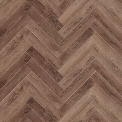 Кварцвиниловый SPC ламинат Cronafloor Herringbone Дуб Тулуза H001 венгерская елка 640×128×4,5