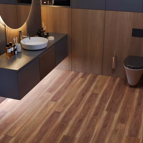 Кварцвиниловый SPC ламинат Cronafloor Grand Sequoia Дуб Красный 1200×180×5