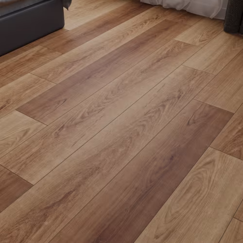 Кварцвиниловый SPC ламинат Cronafloor Grand Sequoia Дуб Шоколадный 1200×180×5