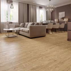 Кварцвиниловый SPC ламинат Cronafloor Grand Sequoia Дуб Золотистый 1200×180×5