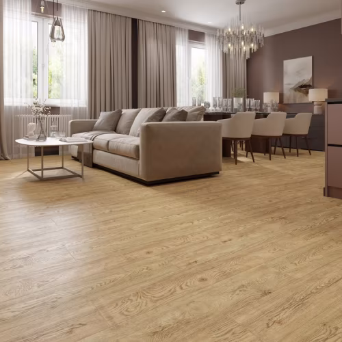 Кварцвиниловый SPC ламинат Cronafloor Grand Sequoia Дуб Золотистый 1200×180×5