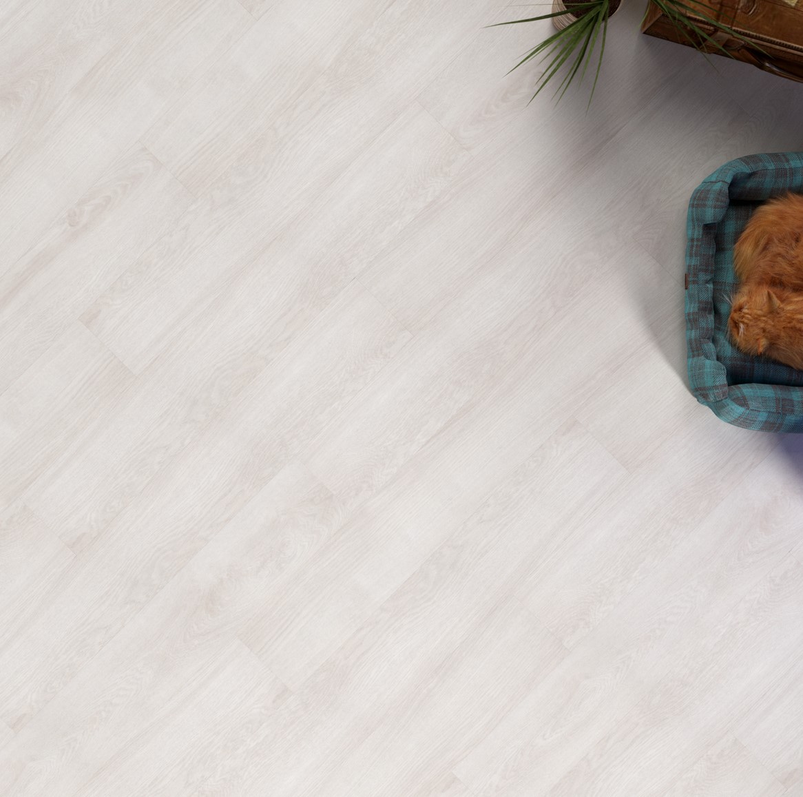 Кварцвиниловая плитка FineFloor клеевая Wood Дуб Гримстад FF-1438 1320×196×2,5 фото в интерьере