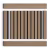 Стеновая панель из полистирола Hiwood LV124 BR417К 2700×120×12