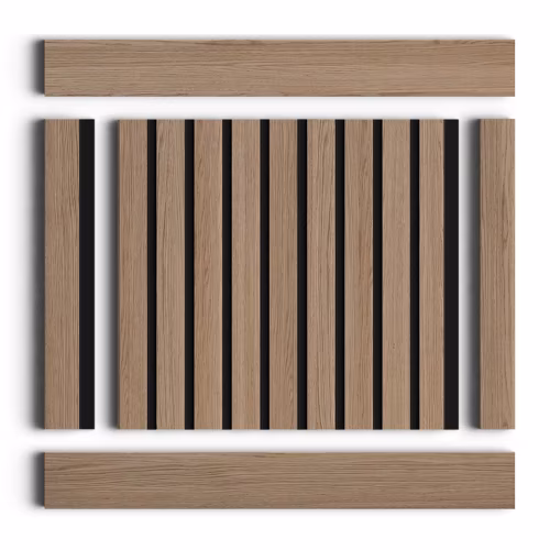 Стеновая панель из полистирола Hiwood LV124 BR417К 2700×120×12