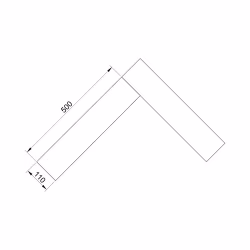 Инженерная доска Lab Arte Angle Дуб Ларс натур венгерская елка 500×110×14