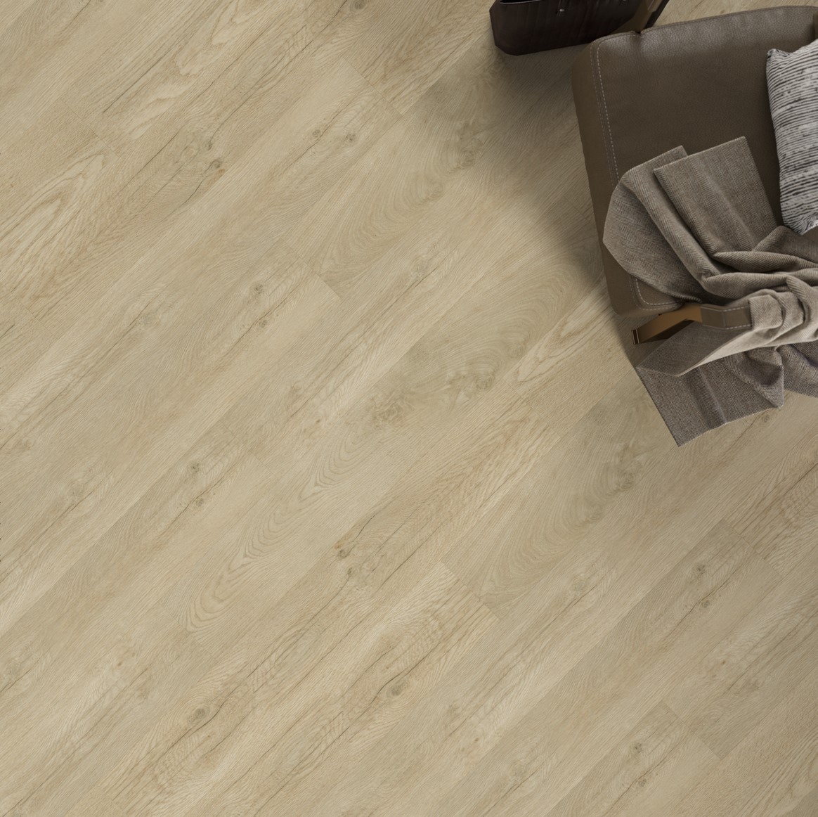 Кварцвиниловая плитка FineFloor замковая Rich Дуб Схиза FF-1993 1316×191×4,5 фото в интерьере