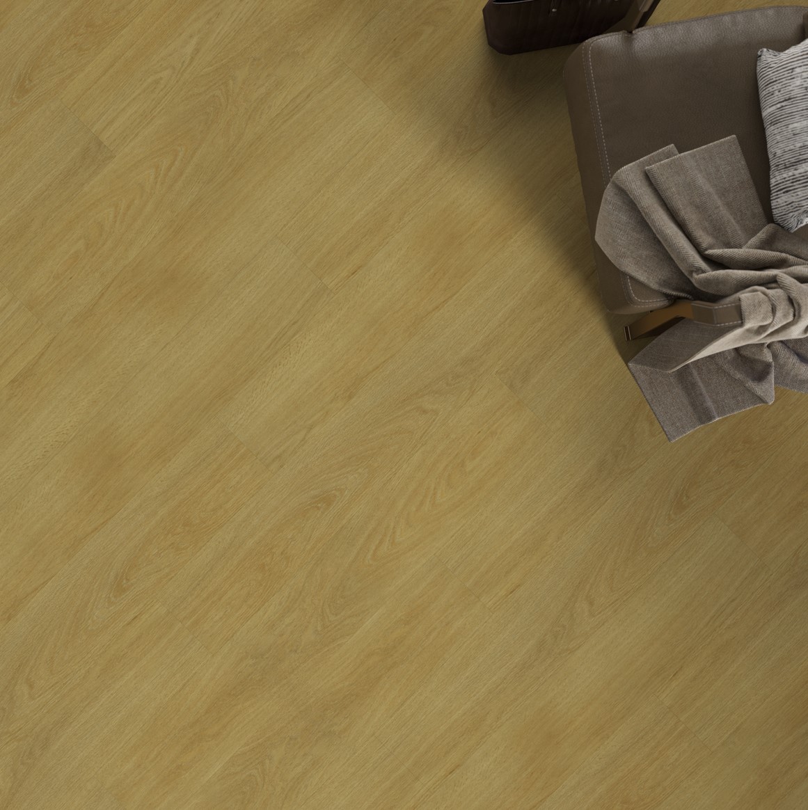 Кварцвиниловая плитка FineFloor замковая Rich Дуб Джерба FF-1989 1316×191×4,5 фото в интерьере