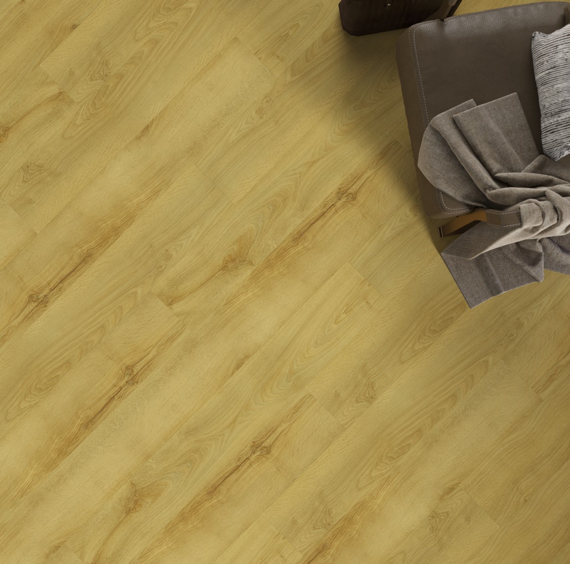 Кварцвиниловая плитка FineFloor клеевая Rich Дуб Чиово FF-2086 1320×196×2,5 фото в интерьере