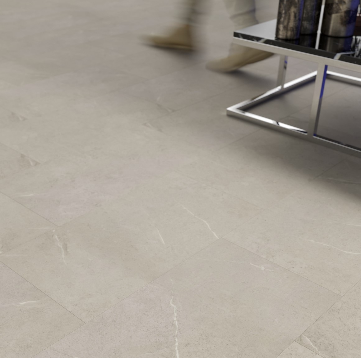 Кварцвиниловая плитка FineFloor замковая Stone Вианден FF-1581 655×324×4,5 фото в интерьере