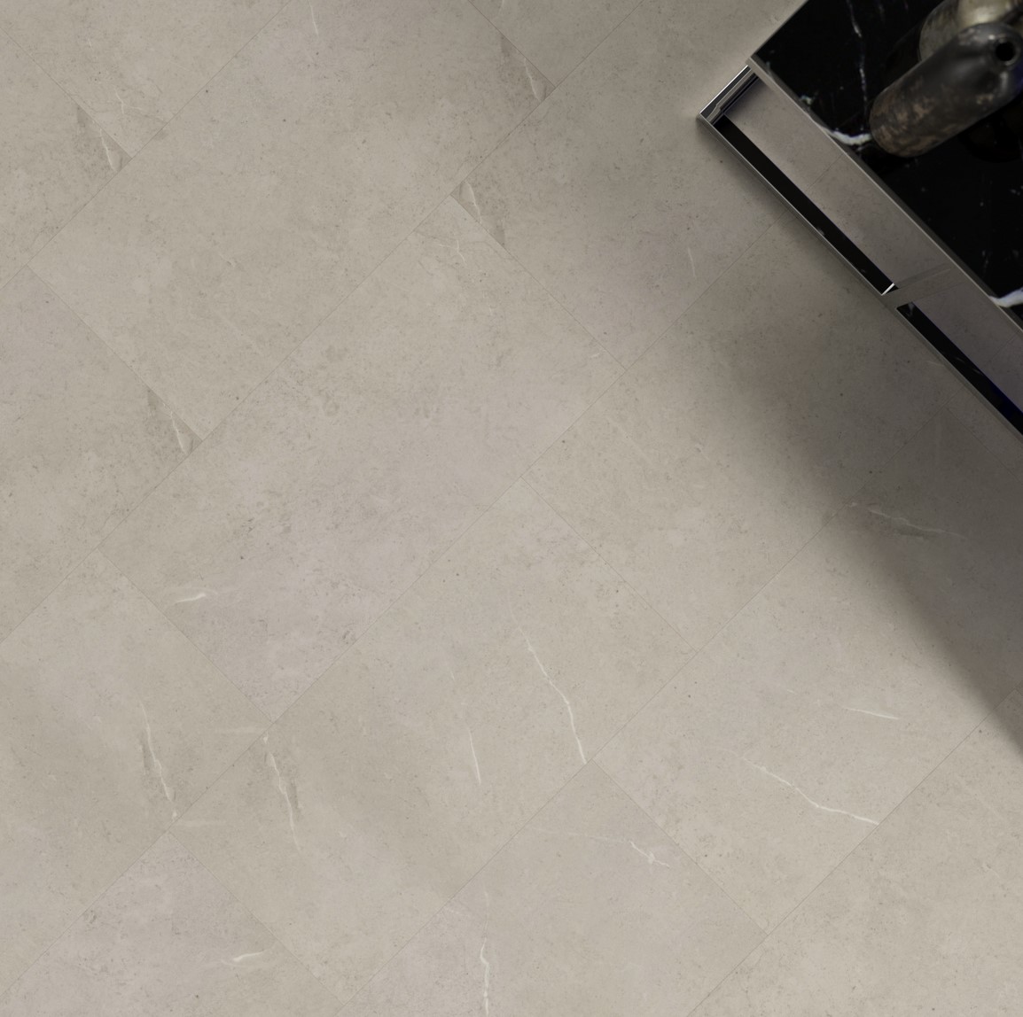 Кварцвиниловая плитка FineFloor замковая Stone Вианден FF-1581 655×324×4,5 фото в интерьере