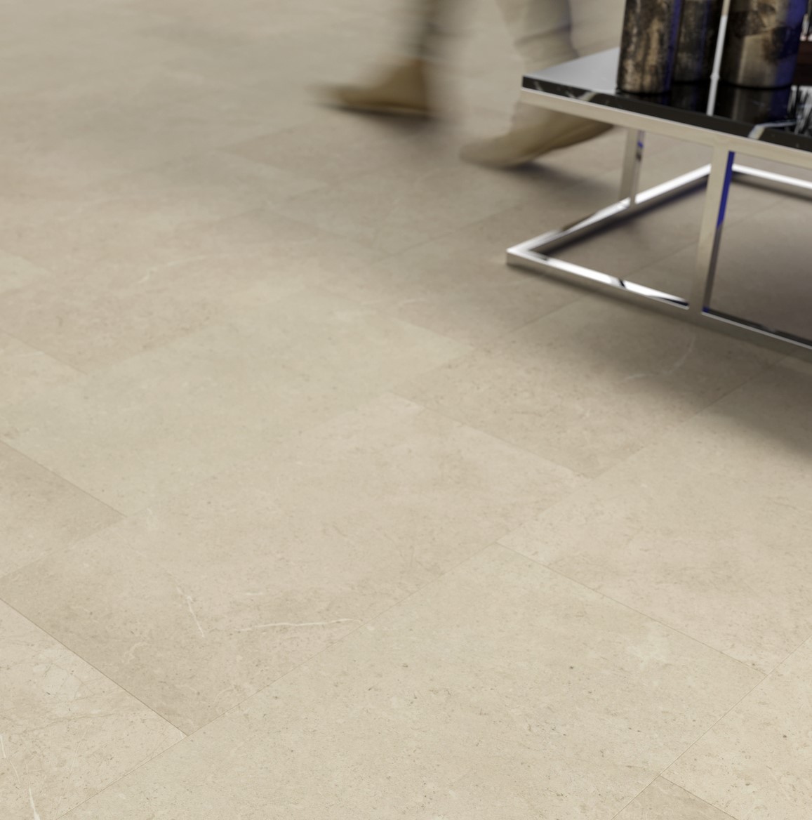 Кварцвиниловая плитка FineFloor замковая Stone Левенбург FF-1578 655×324×4,5 фото в интерьере