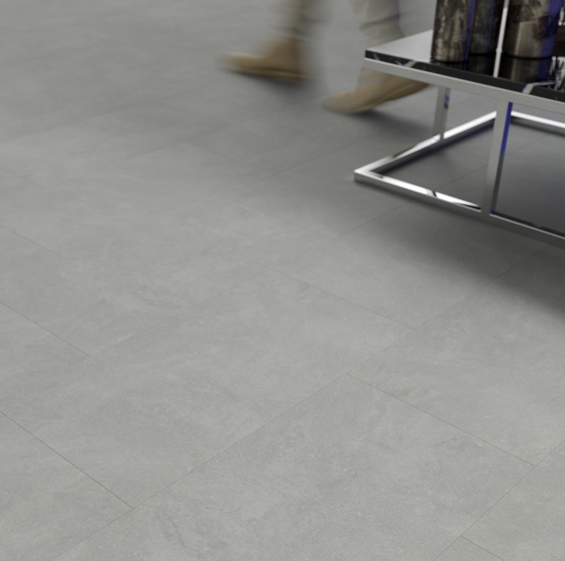 Кварцвиниловая плитка FineFloor замковая Stone Вильц FF-1568 655×324×4,5 фото в интерьере