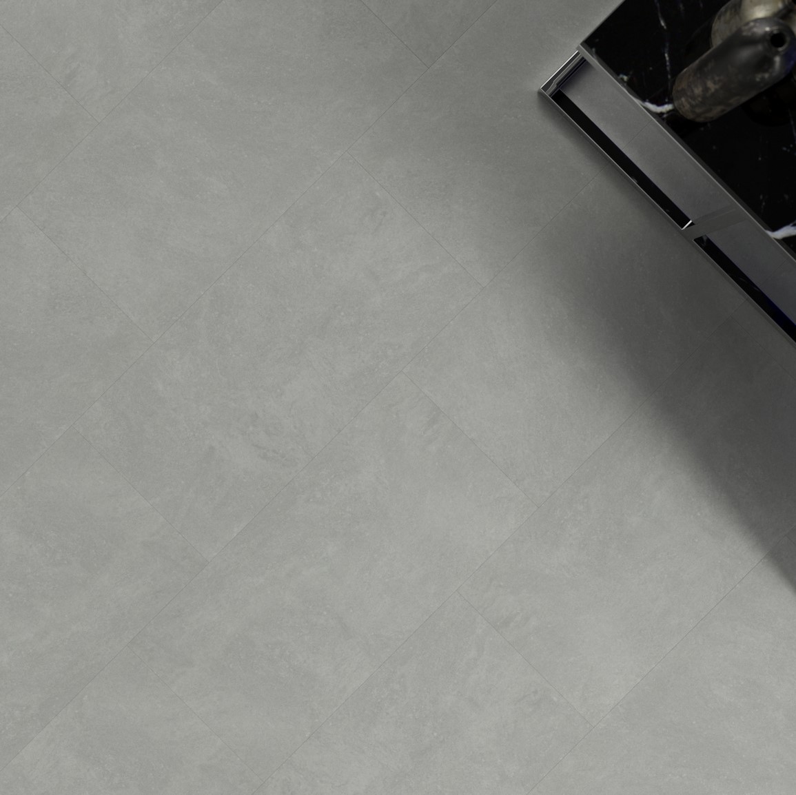 Кварцвиниловая плитка FineFloor замковая Stone Вильц FF-1568 655×324×4,5 фото в интерьере