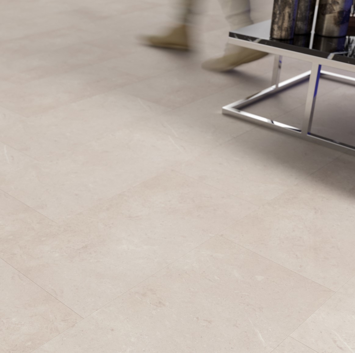 Кварцвиниловая плитка FineFloor замковая Stone Клерво FF-1565 655×324×4,5 фото в интерьере