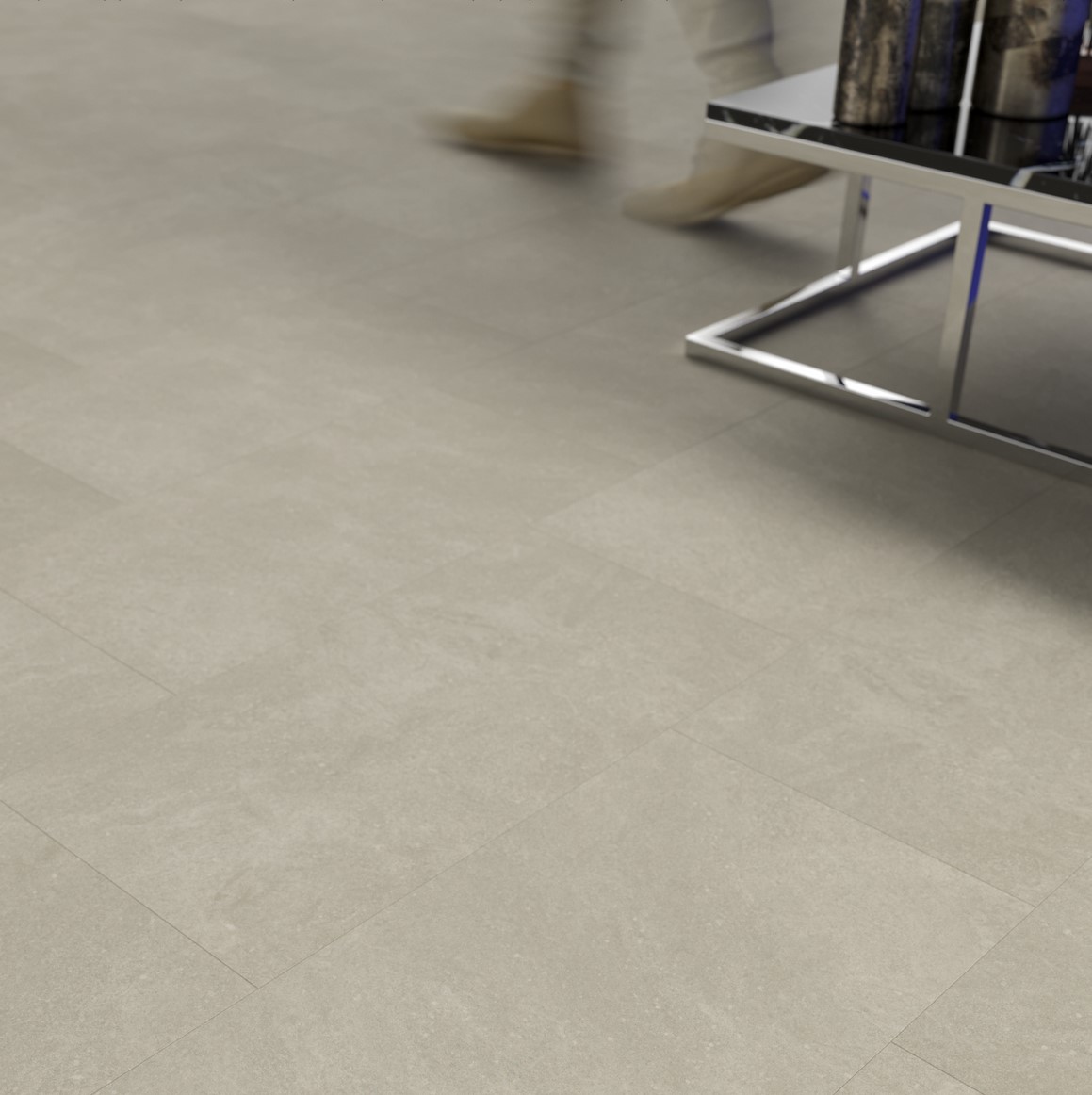 Кварцвиниловая плитка FineFloor замковая Stone Бенрат FF-1564 655×324×4,5 фото в интерьере