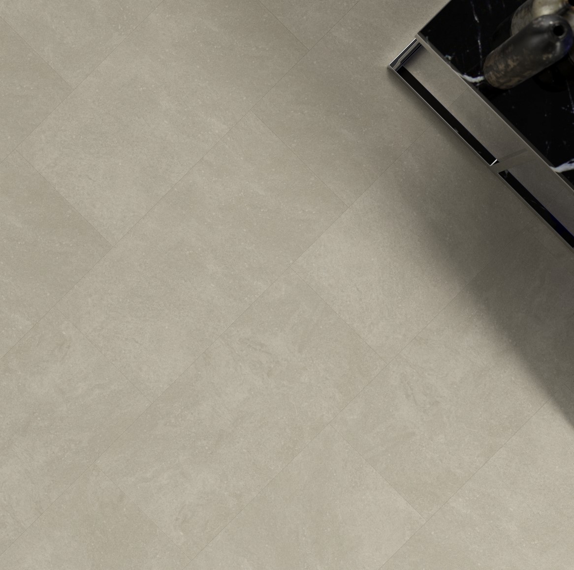 Кварцвиниловая плитка FineFloor замковая Stone Бенрат FF-1564 655×324×4,5 фото в интерьере