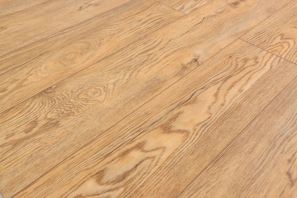 Кварцвиниловый SPC ламинат Cronafloor Wood Дуб Паланга XJ1053-7 1200×180×4