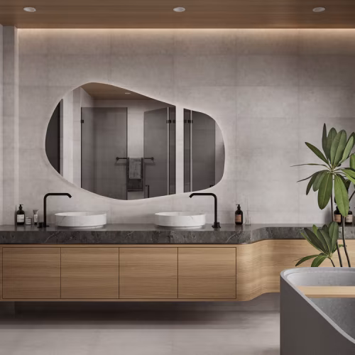 Кварцвиниловый SPC ламинат Cronafloor Stone Гохара XJ87026-17B 600×300×4