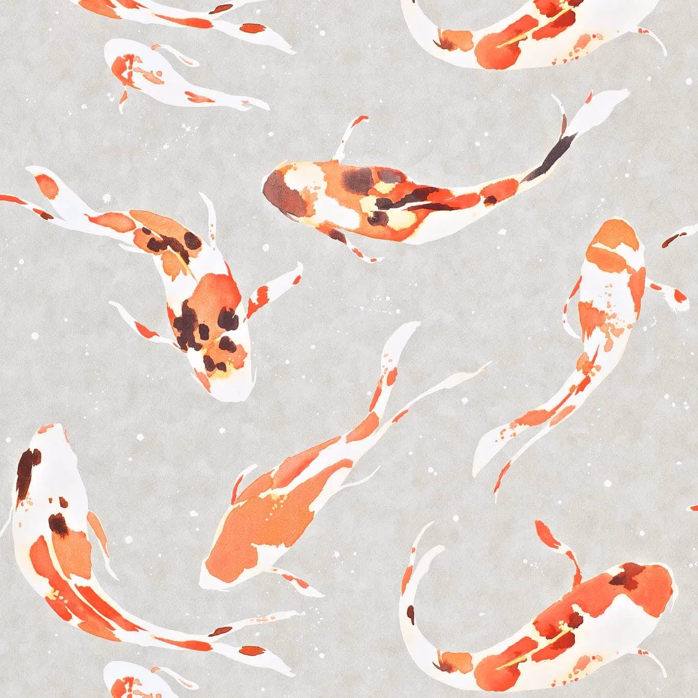 Обои Harlequin Colour 4 Koi Paprika 110903 10,05×0,686