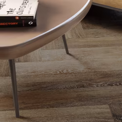Кварцвиниловый SPC ламинат Vinilam Parquet Herringbone Паркет Тусон IS11377 венгерская елка 720×120×6,5