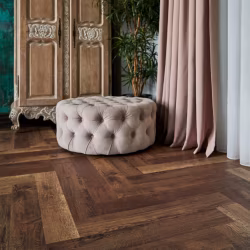 Кварцвиниловая плитка Vinilam клеевая Parquet Herringbone Glue Паркет Версальский GD11177 венгерская елка 762×152,4×2,5