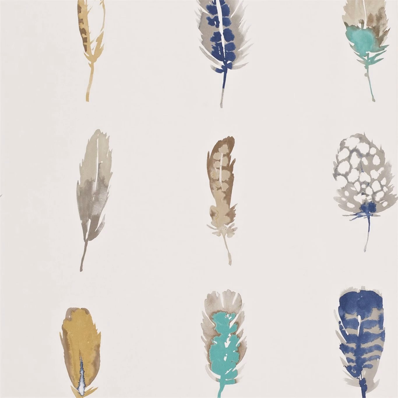 Обои Harlequin Colour 1 Limosa Indigo/Mustard/Stone 111075 10,05×0,52