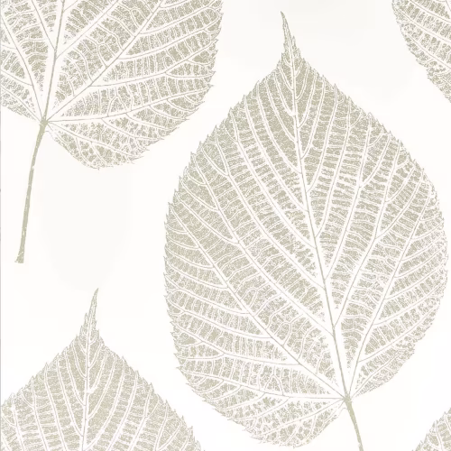 Обои Harlequin Colour 1 Leaf Chalk/Silver 112609 10,05×0,52