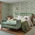 Обои Harlequin Colour 4 Fayola Clover/Chalk 113021 10,05×0,52 фото в интерьере