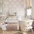 Обои Harlequin Colour 1 Amity Rosegold/Pearl 111885 10,05×0,52 фото в интерьере