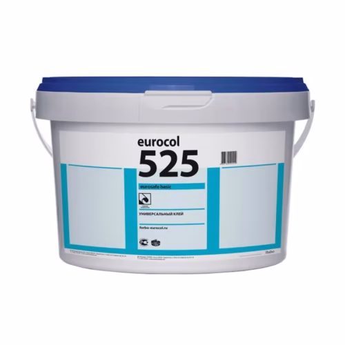 Клей для винилового пола Forbo Eurocol 525 Eurosafe Basic водно-дисперсионный 13 кг