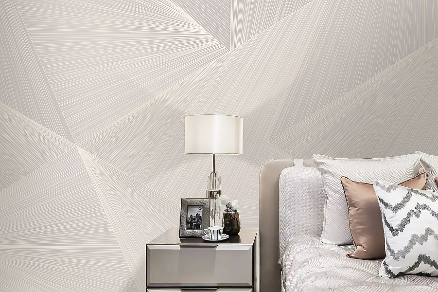 Панно Affresco Line Art AF2152-COL3 2,8×4,65 фото в интерьере