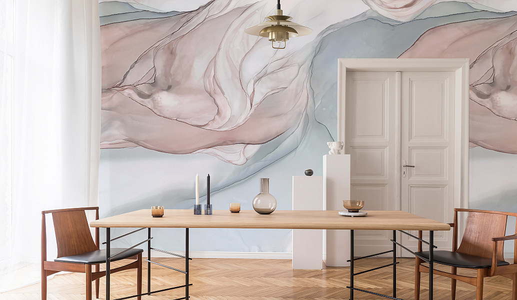 Панно Affresco Fluid AF2071-COL2 2,8×3,72 м фото в интерьере