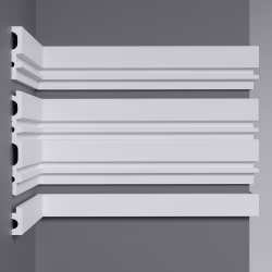 Стеновая панель под покраску Decomaster D318 2900×122×12
